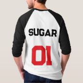 チーム・シュガー・ベースボールTシャツ Tシャツ (裏面)