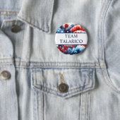 チーム・ジェームズ・タラリコ大統領に 缶バッジ (インサイチュ)