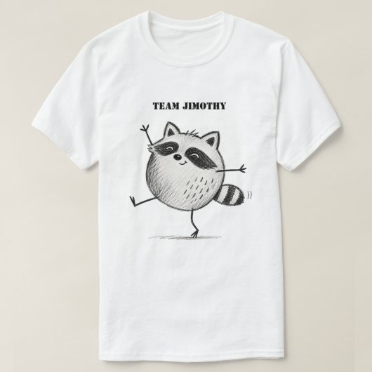 チーム・ジモシー Tシャツ (デザイン正面)