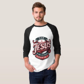 チーム・ジーザス ラグランTシャツ Tシャツ (正面フル)