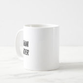 チーム·ターター·マグ（K9ターター） コーヒーマグカップ (正面左)