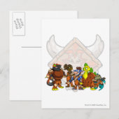 チーム・ティラニア・グループ ポストカード (正面/裏面)