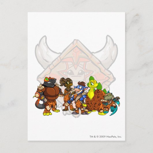 チーム・ティラニア・グループ ポストカード (正面)