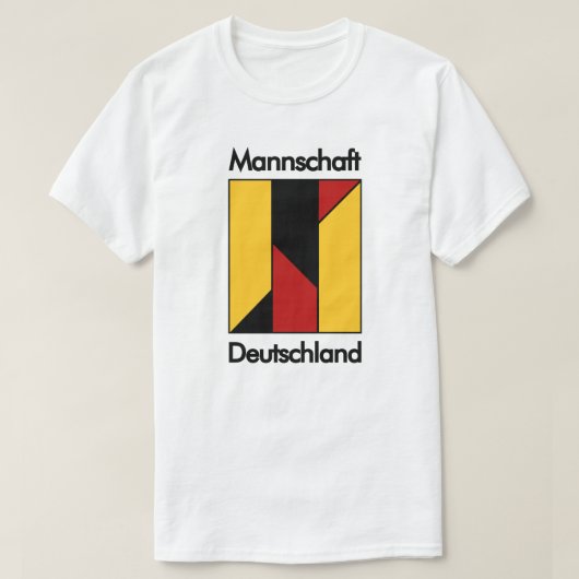 チーム・ドイツ Tシャツ (デザイン正面)