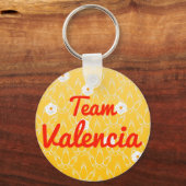 チーム・バレンシア キーホルダー (正面)
