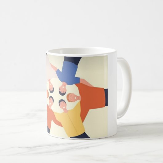 チーム フレンドシップ サークル マグ (正面右)