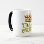 チーム ブライドのウェディングクラウン モーフィングマグカップ (正面左)