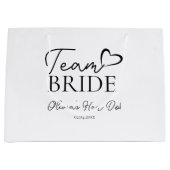 チーム ブライド ギフトバッグ - 完璧なバチェロレッテパーティー (正面)