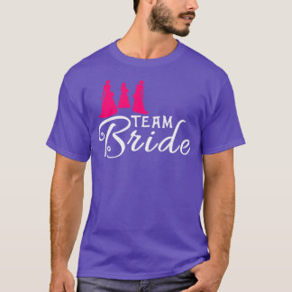 チーム ブライド チーム ブライド 結婚前パーティー 7 Tシャツ