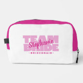 チーム ブライド ブライズメイド ギフト ピンク ドップキット (正面)
