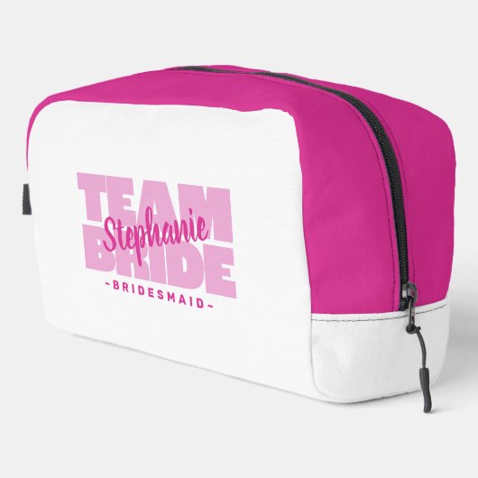 チーム ブライド ブライズメイド ギフト ピンク ドップキット (右コーナー)