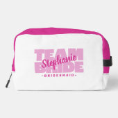 チーム ブライド ブライズメイド ギフト ピンク ドップキット (裏面)