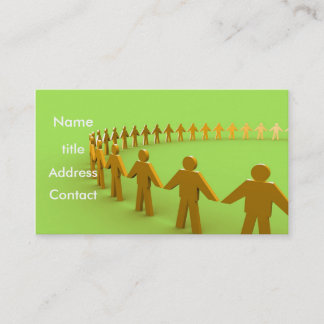 チーム-プロフィールカード 名刺