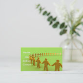 チーム-プロフィールカード 名刺 (スタンド正面)