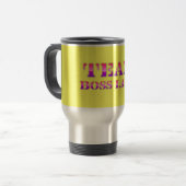 チーム ボス レディ トラベルマグ (正面左)