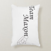 「チーム・マソン」キエラ・キャス・ピローによる選抜 アクセントクッション (正面(垂直))