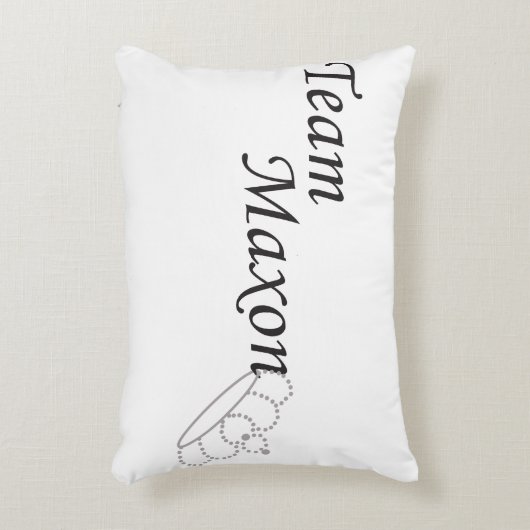 「チーム・マソン」キエラ・キャス・ピローによる選抜 アクセントクッション (正面(垂直))