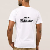 チーム・マーリン Tシャツ (裏面)