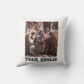 チーム・ユークリッド・ラファエルのアテネ絵を描学校 クッション (裏面)