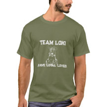 チーム・ロキ・レガシー・グランジ・アーミーグリーンTシャツ