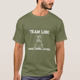 チーム・ロキ・レガシー・グランジ・アーミーグリーンTシャツ Tシャツ