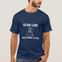チーム・ロキ・レガシー・グランジ・ネイビーTシャツ Tシャツ