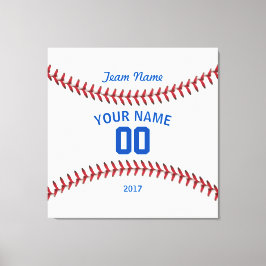 チーム 野球 スポーツ キャンバスプリント