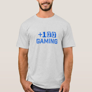 チーム +100賭博のTシャツ2017年 Tシャツ