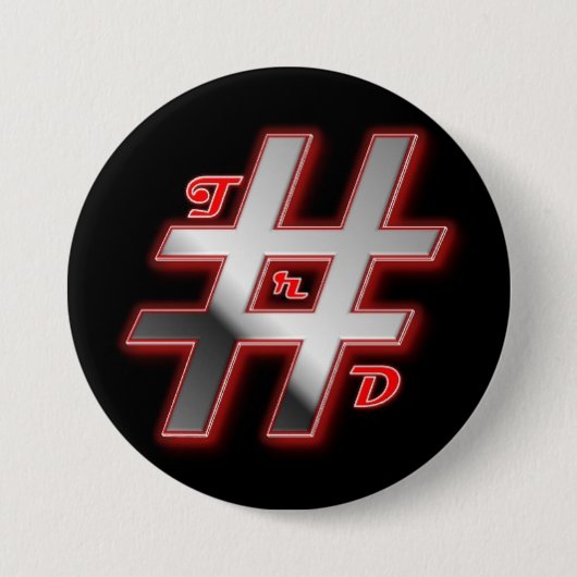 チーム#runDisneyボタン 缶バッジ (正面)