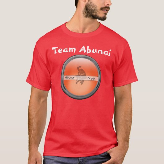 チームAbunai Tシャツ (正面)