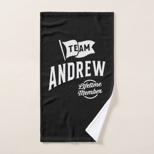 チームAndrew Lifetimeメンバー バスタオルセット (ハンドタオル)