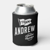 チームAndrew Lifetimeメンバー 缶クーラー (缶正面)