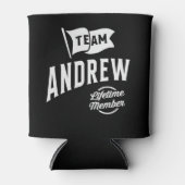 チームAndrew Lifetimeメンバー 缶クーラー (正面)