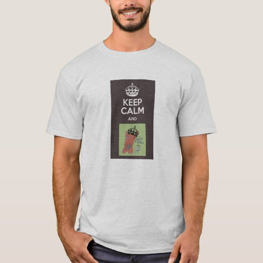 チームAshleyのワイシャツ-カジュアルなT Tシャツ (正面)