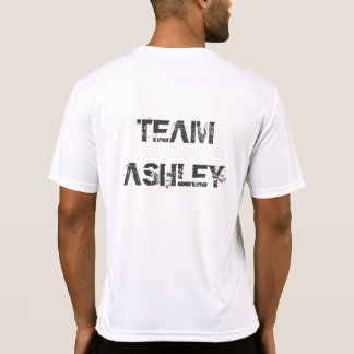 チームAshleyのワイシャツ-人のスポーツ Tシャツ