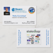 チームBeachbodyの名刺 名刺 (正面/裏面)