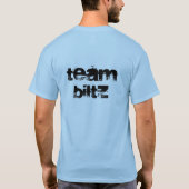 チームBiltz Tシャツ (裏面)