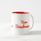 チームBoudreaux ツートーンマグカップ (正面右)