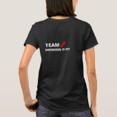 チームBrenden Oの適当なワイシャツ Tシャツ (裏面)