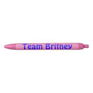 チームBritneyの元のペン 青ボールペン