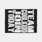 チームC00lkiddが今日に参加トレンドおもしろい引用文Wome フリースブランケット (正面(横))