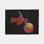 チームC00lkiddが今日のトレンドおもしろい引用文に参加 フリースブランケット (正面(横))