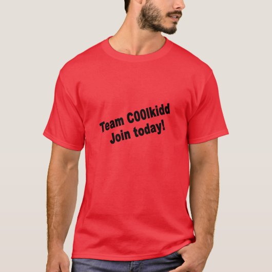 チームC00lkidd 今すぐ参加 CoolKidd C00lkid CoolKid Fu Tシャツ (正面)