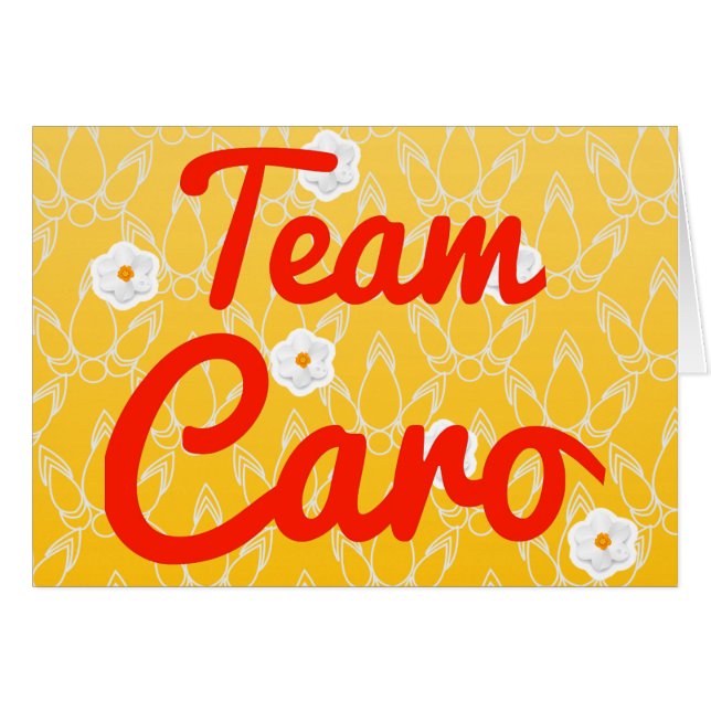 チームCaro (正面横)