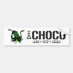 チームChocoバンパーステッカー バンパーステッカー