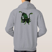 チームChocoフード付きスウェットシャツ パーカ (裏面)