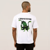 チームChoco無謀な監視 Tシャツ (裏面フル)