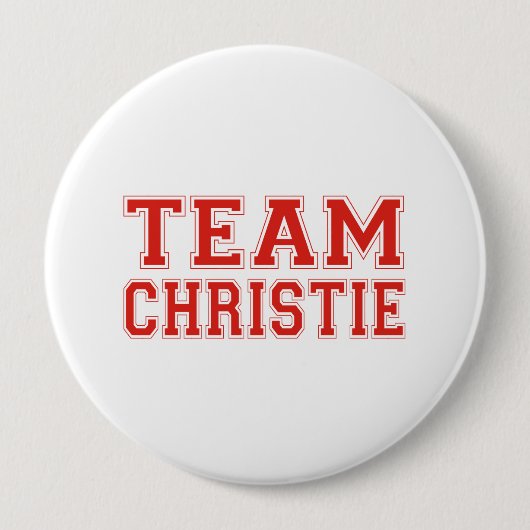 チームCHRISTIE 缶バッジ (正面)
