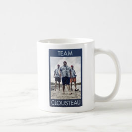 チームClousteauのマグ コーヒーマグカップ