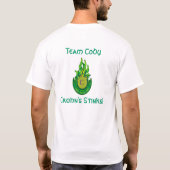 チームCody基本的なT Tシャツ (裏面)